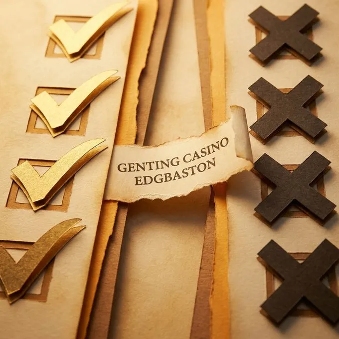 pros and cons at a casino (Genting Casino Edgbaston)